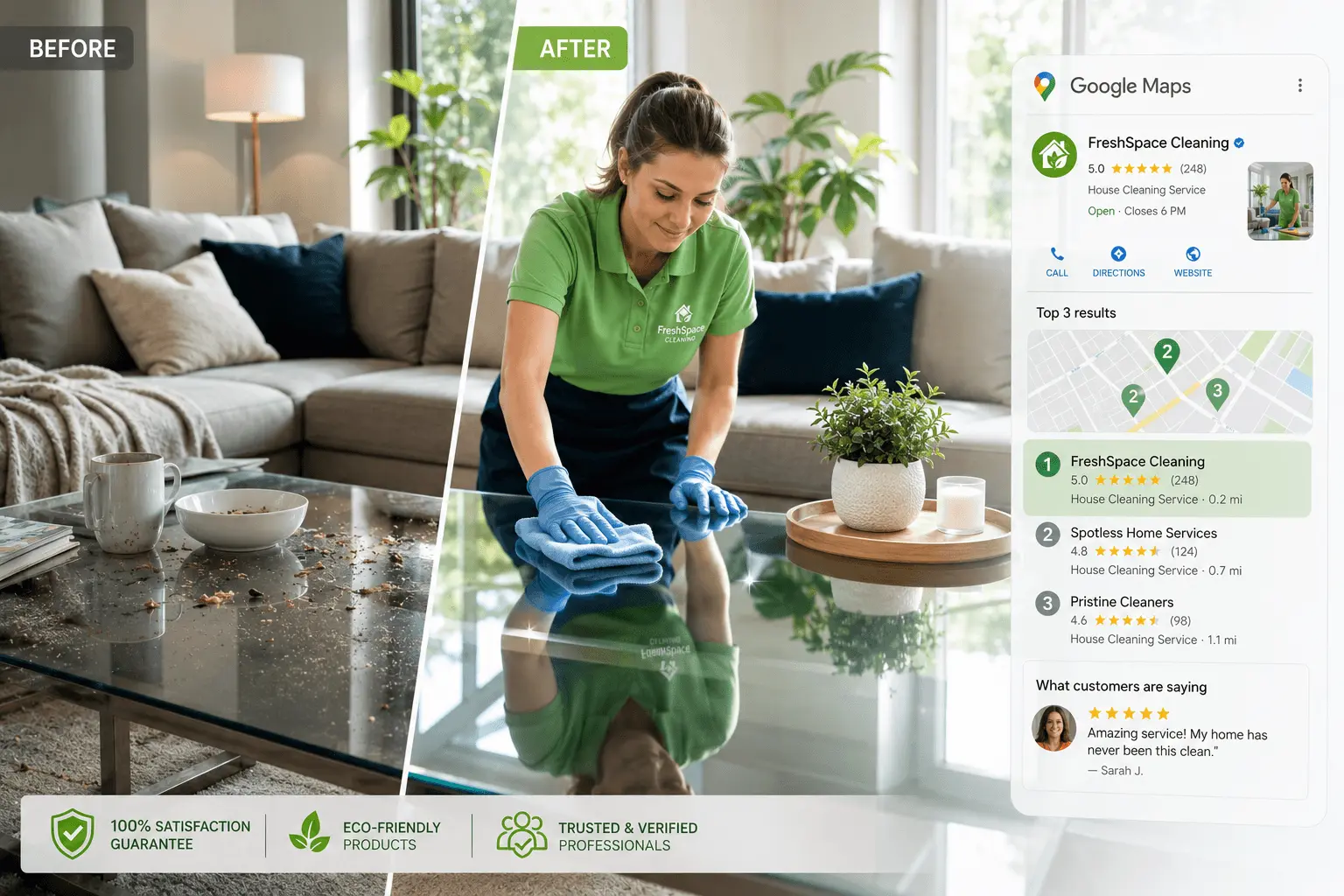 Local SEO for Cleaning Companies